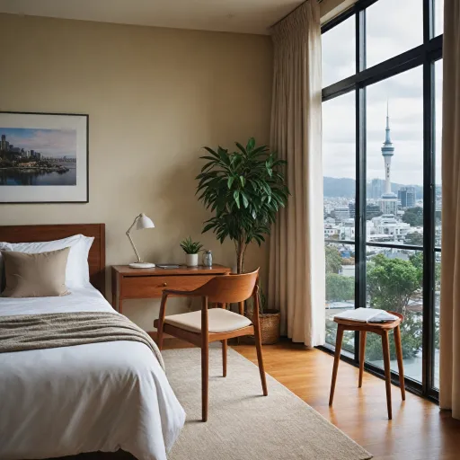 Where to stay in Auckland for quiet, elegant work friendly hotels