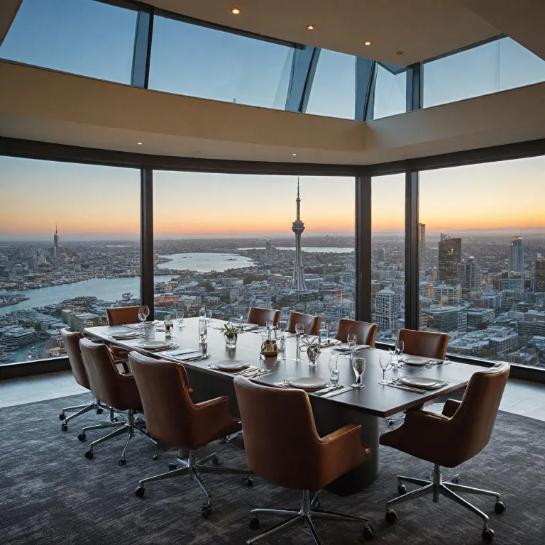 Elegant board meeting venues in Auckland with premium AV and catering for discerning travellers