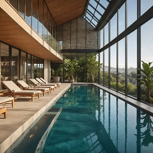 Elegant hotels in Auckland with indoor heated lap pools for refined city stays