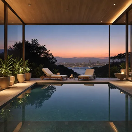 Elegant Auckland stays with year round heated indoor pools for refined relaxation