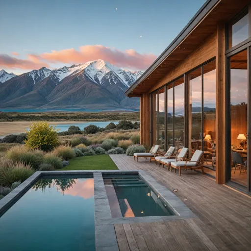 Tekapo hotel stays for New Zealand travellers seeking refined lakeside luxury